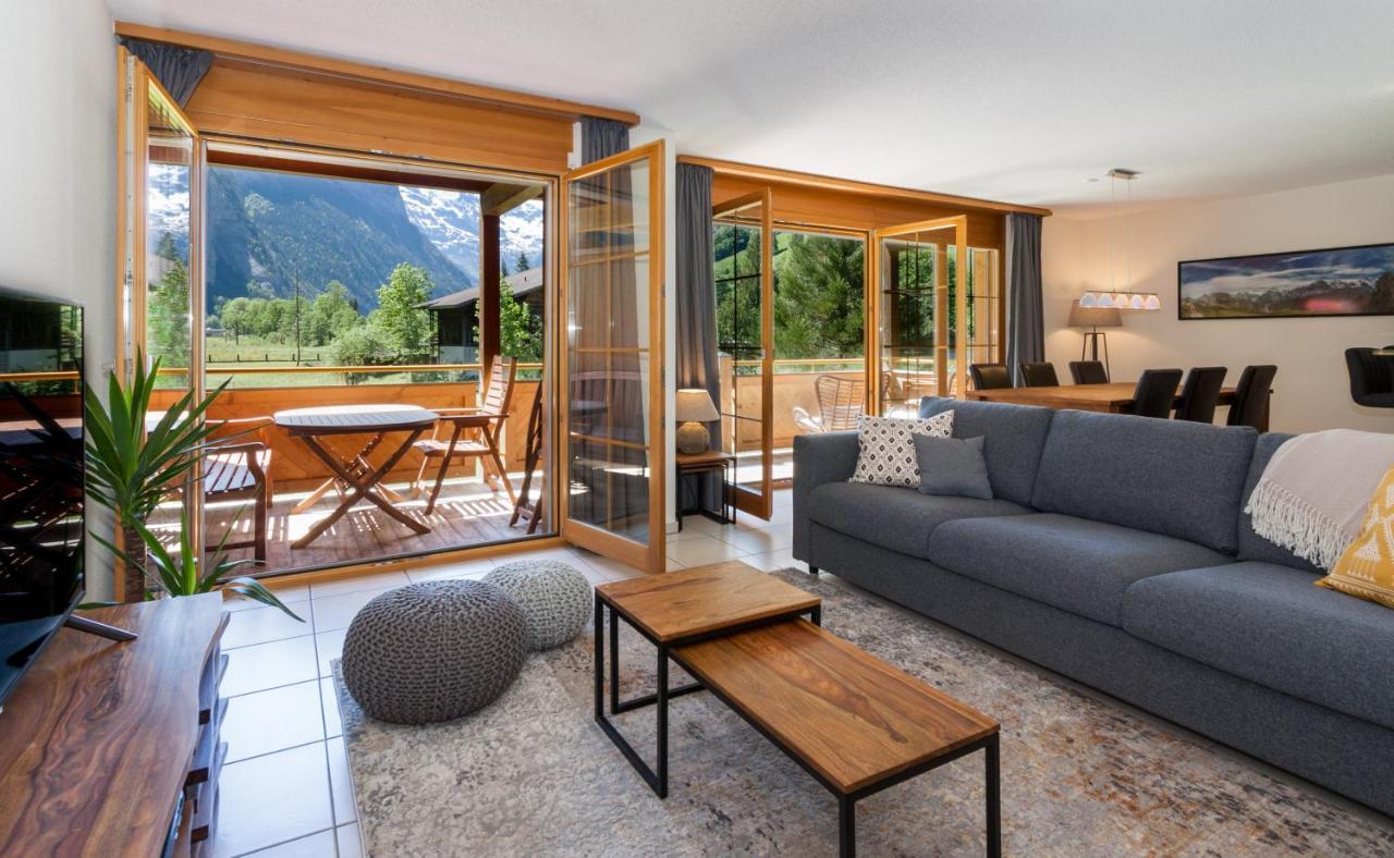 Apartment Arven Lauterbrunnen Eksteriør billede