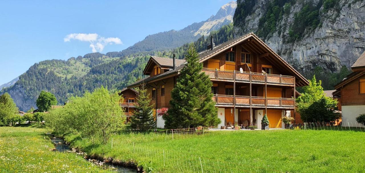 Apartment Arven Lauterbrunnen Eksteriør billede