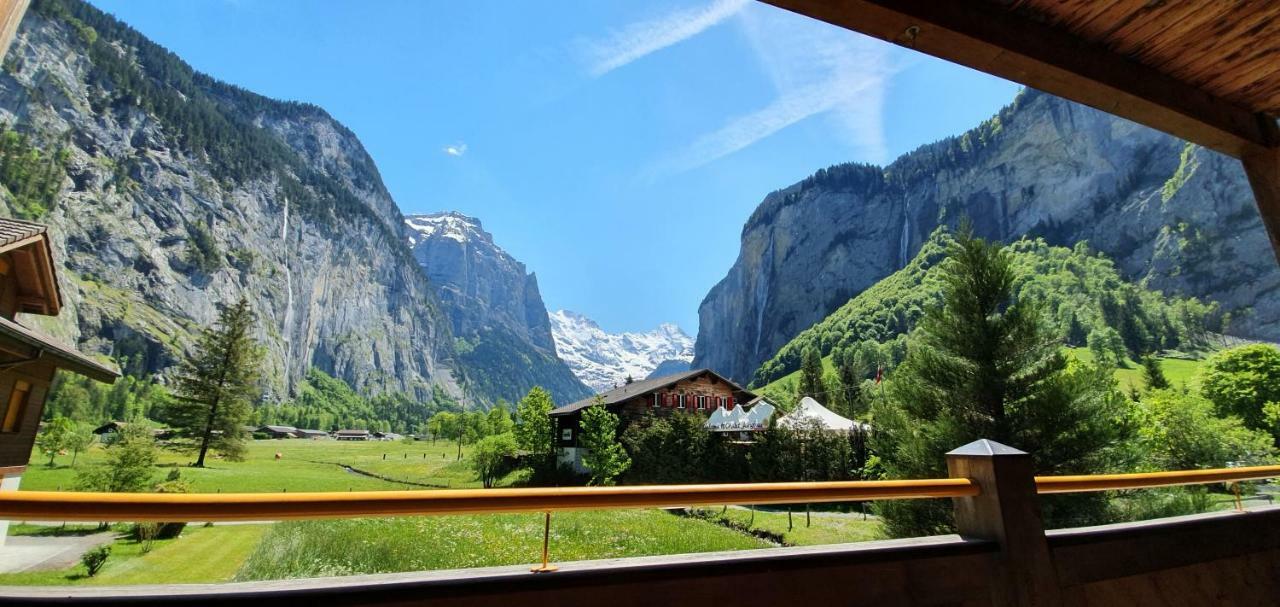 Apartment Arven Lauterbrunnen Eksteriør billede